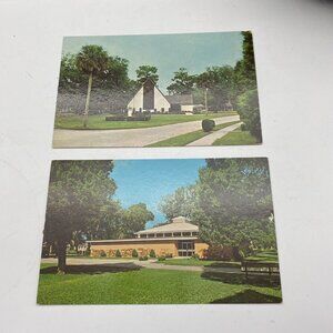 Vtg Postcard Moosehaven Lot Of 2 Orange Park Jacksonville FL Loyal Order‎ Moose